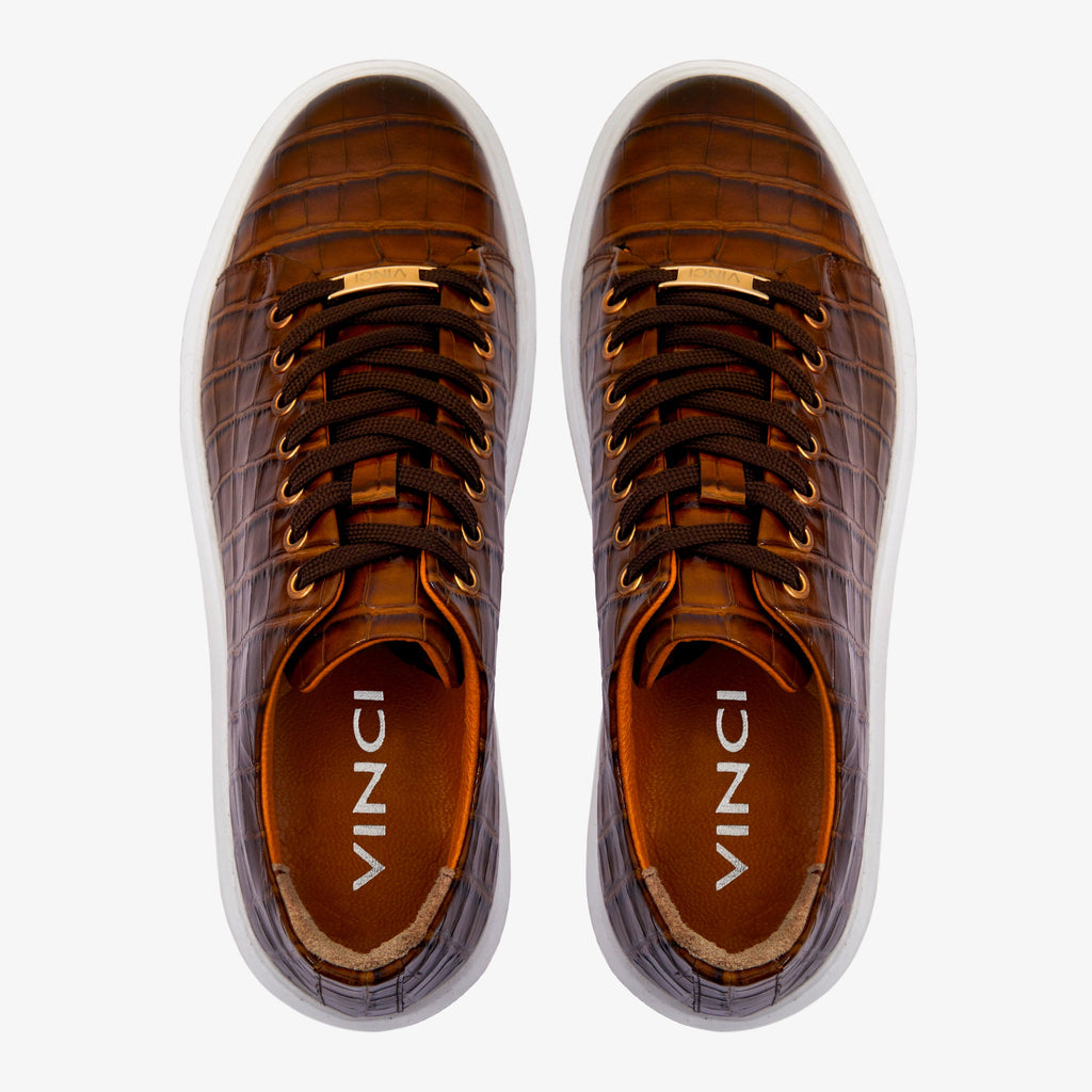 The Dublin Tan Leather Men Sneaker