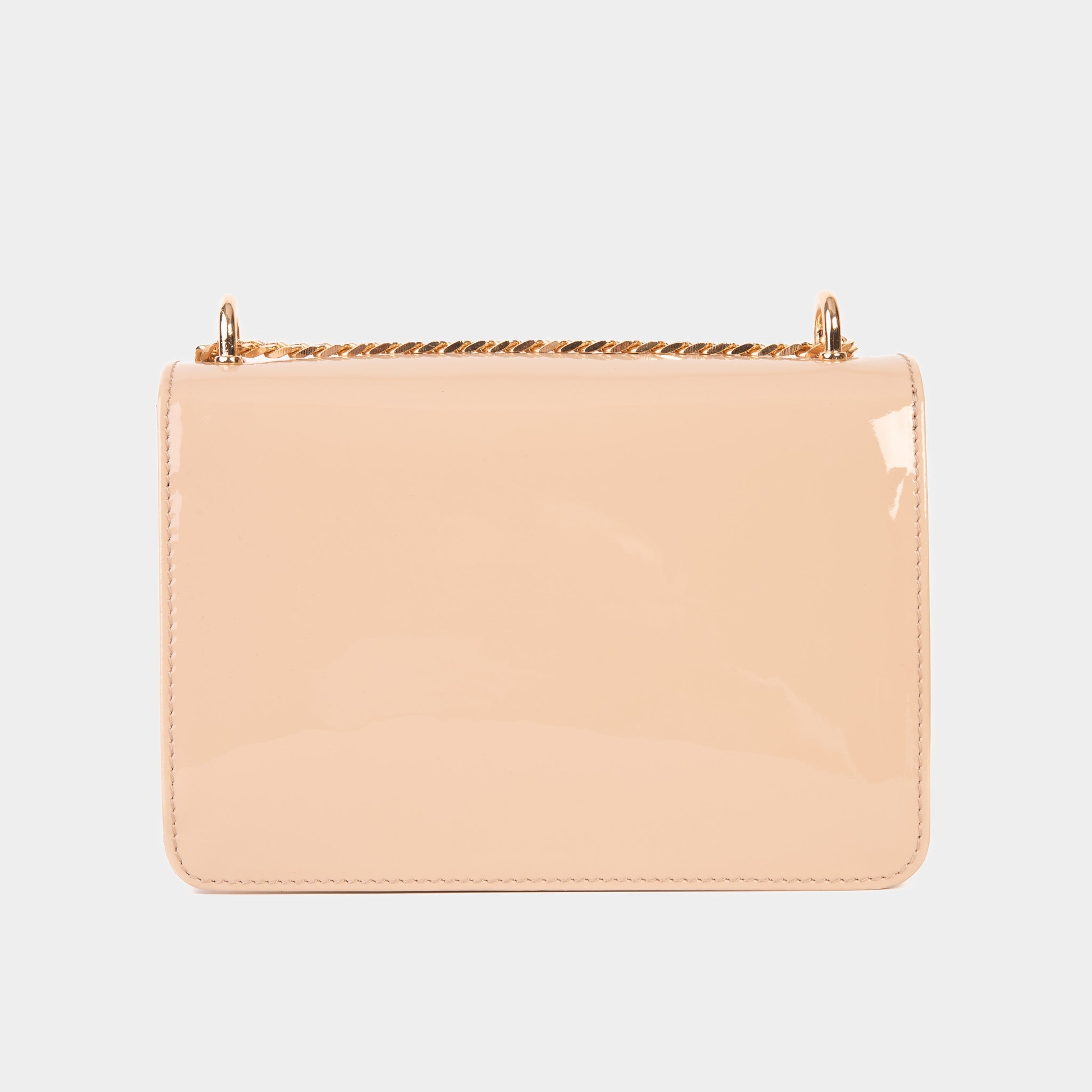 The Ferrara Cream Patent Leather Handbag