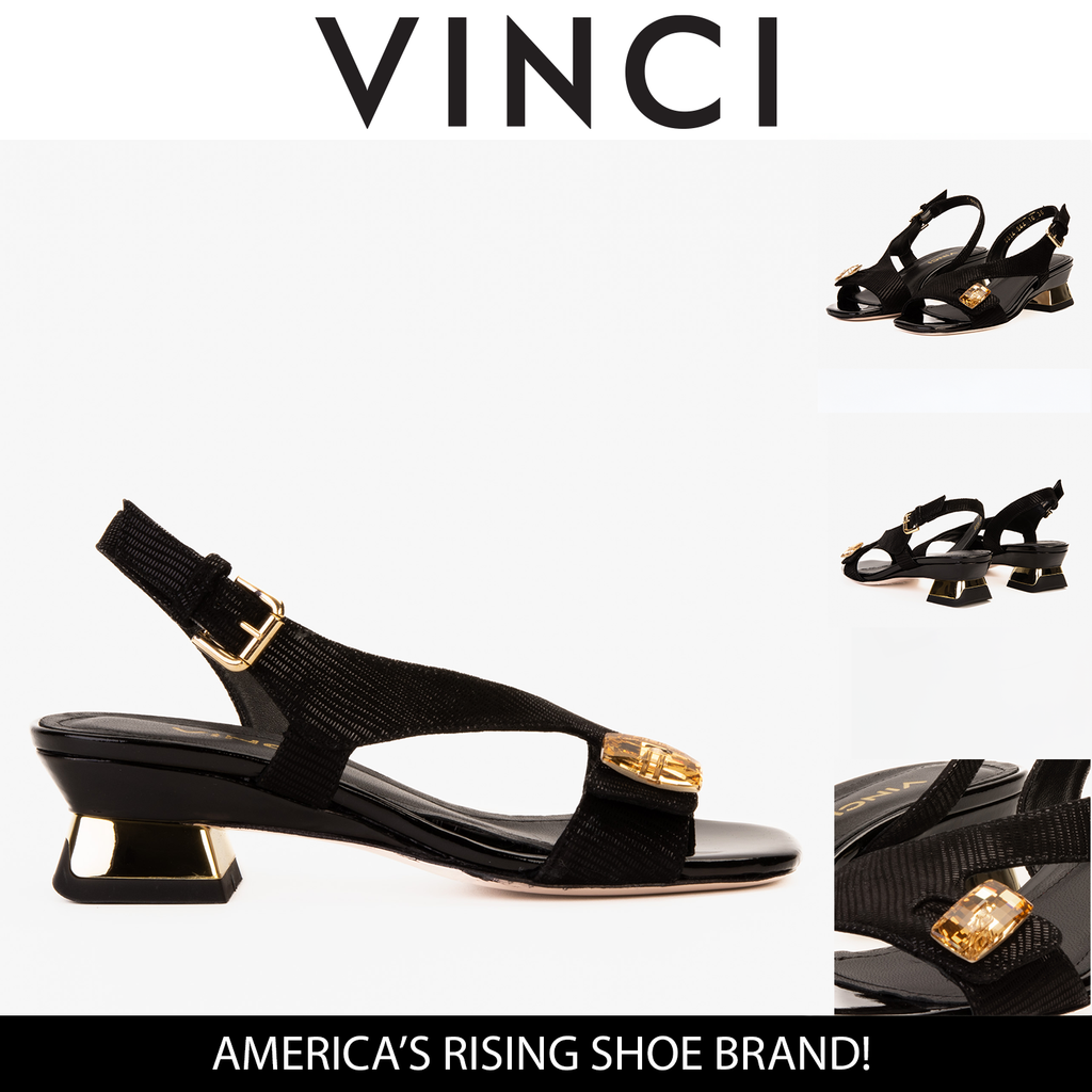 The Iconic Black Leather Women Sandal